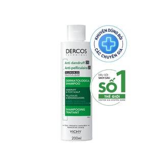 Dầu gội Vichy Dercos Anti Dandruff Advanced Action Shampoo 200ml