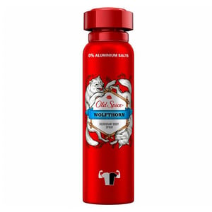 Xịt thơm khử mùi toàn thân Old Spice Wolfthorn 150ml