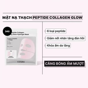 Mặt nạ giảm nếp nhăn Cosrx The Peptide Collagen Lifting Glow Hydrogel Mask