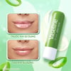Trước và sau khi sử dụng Son Dưỡng Môi Lô Hội Vaseline Lip Therapy Aloe Vera