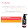 Thành phần Serum hỗ trợ giảm rụng tóc Dr.PONG