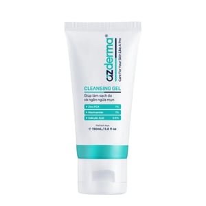 Sữa rửa mặt sạch da ngừa mụn Azderma Cleansing Gel 150ml
