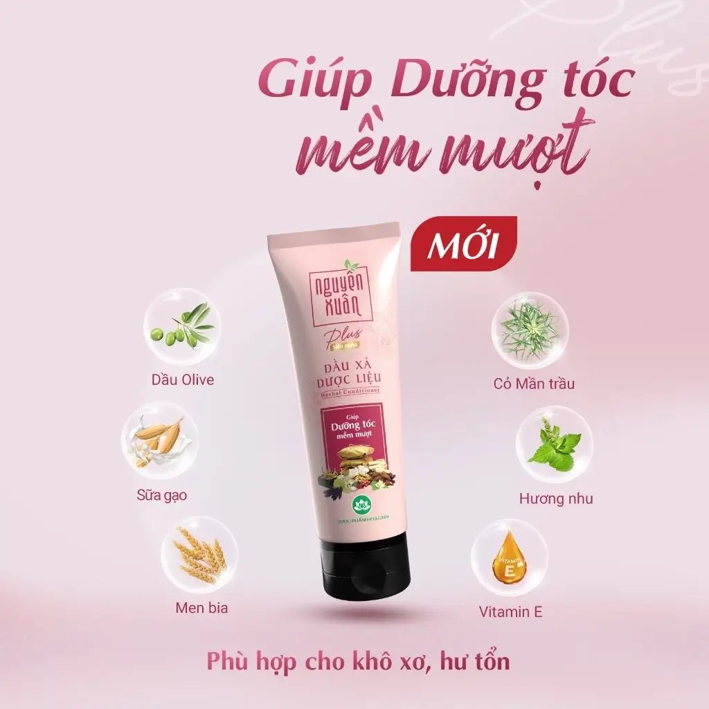 Thành phần Dầu xả dược liệu Nguyên Xuân Plus 160g