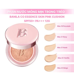 Banila Co Essence Skin Pink Cushion SPF50