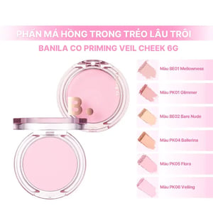 Phấn má hồng Banila Co Priming Veil Cheek