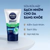 Công dụng Sữa rửa mặt NIVEA MEN Bright 8H Oil Clear Scrub
