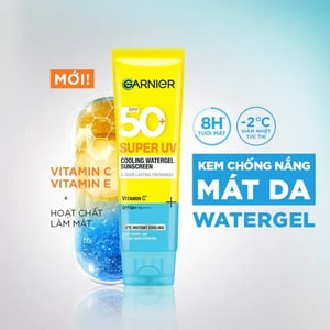 Kem chống nắng Garnier Super UV Cooling Watergel Sunscreen