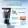Sữa rửa mặt Men Biore Deep Action mát lạnh sảng khoái