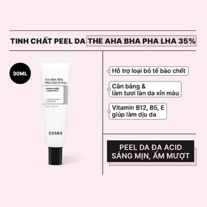 Tẩy da chết Cosrx The AHA BHA PHA LHA 35 Peel