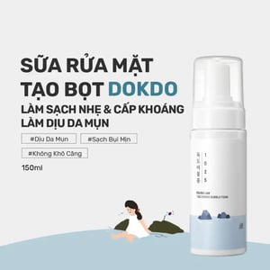 Sữa rửa mặt tạo bọt Round Lab 1025 Dokdo Bubble Foam