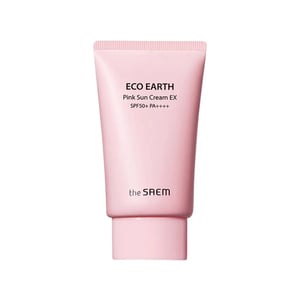Kem chống nắng THE SAEM Eco Earth Pink Sun Cream EX SPF50+ PA++++ 50g