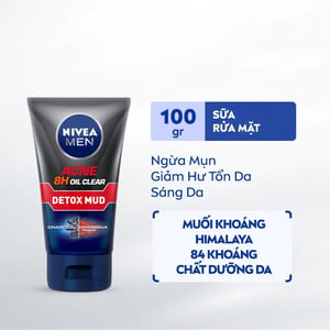 Sữa rửa mặt bùn khoáng NIVEA MEN