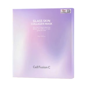 Mặt nạ giảm nếp nhăn Cell Fusion C Glass Skin Collagen Mask 5 miếng