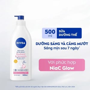 Sữa dưỡng thể NIVEA Radiant & Smooth