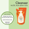 Công dụng Gói nước rửa bình sữa thuần chay Wesser 500ml