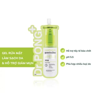 Gel rửa mặt hỗ trợ giảm mụn Dr.PONG