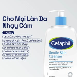 Sữa rửa mặt CETAPHIL GENTLE SKIN CLEANSER