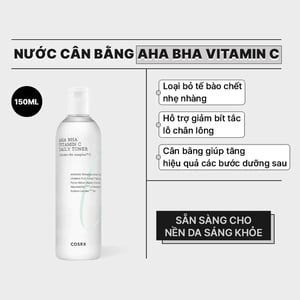 Cosrx Refresh AHA BHA Vitamin C Daily Toner