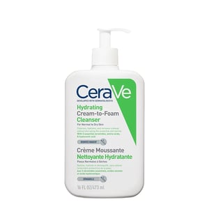 Sữa rửa mặt dạng kem CeraVe Hydrating Cream-to-Foam Cleanser 473ml
