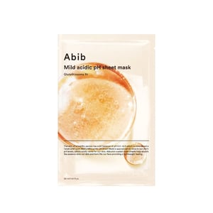 Mặt nạ dưỡng sáng da Abib Mild Acidic pH sheet mask Glutathiosome Fit 30ml