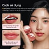 Trước và sau khi sử dụng Mặt nạ thạch dưỡng môi Abib PDRN Collagen Lip Mask Glazed Jelly 11g
