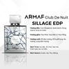 Tầng hương Nước hoa unisex ARMAF Club De Nuit Sillage EDP 105ml