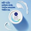 Kết cấu Kem dưỡng ẩm chuyên sâu NIVEA Soft Crème