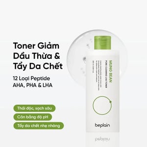 Beplain Mung Bean Pore Clearing LHA Toner