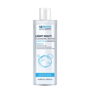 Dầu tẩy trang Azderma Light Multi Cleansing Water 500ml