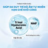 Thành phần dưỡng ẩm tự nhiên giúp da duy trì độ ẩm.
