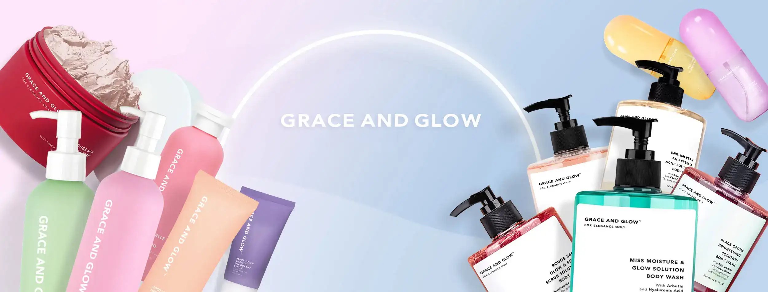 BANNER GRACE AND GLOW