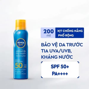 Xịt chống nắng NIVEA SUN Protect & Dry Touch