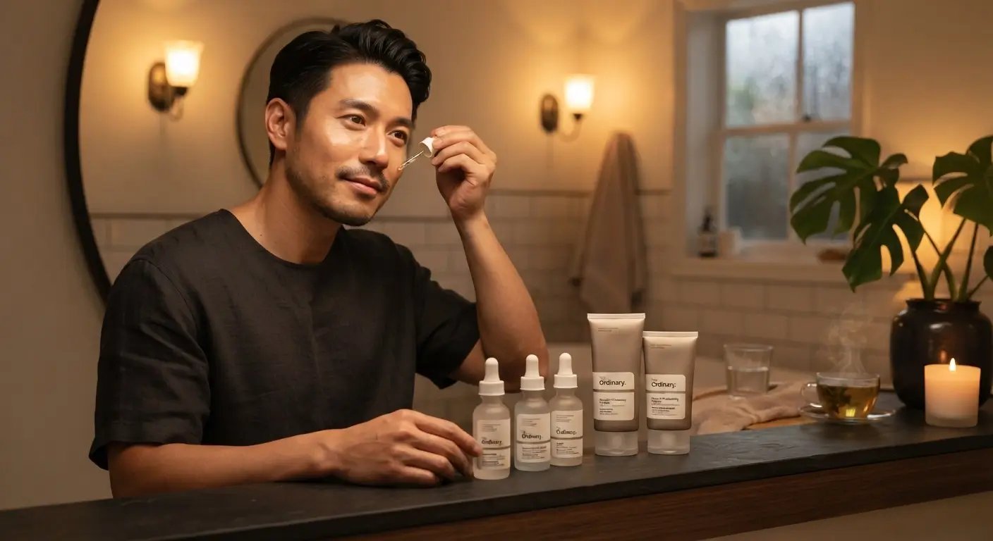 Dưỡng da The Ordinary buổi tối cho nam giới