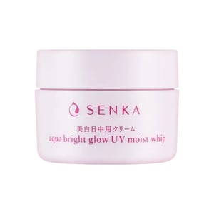 Kem ngày dưỡng da Senka Aqua Bright Glow UV Moist Whip 50g