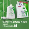 Túi refill sữa rửa mặt Cerave Hydrating Cleanser giảm lượng nhựa
