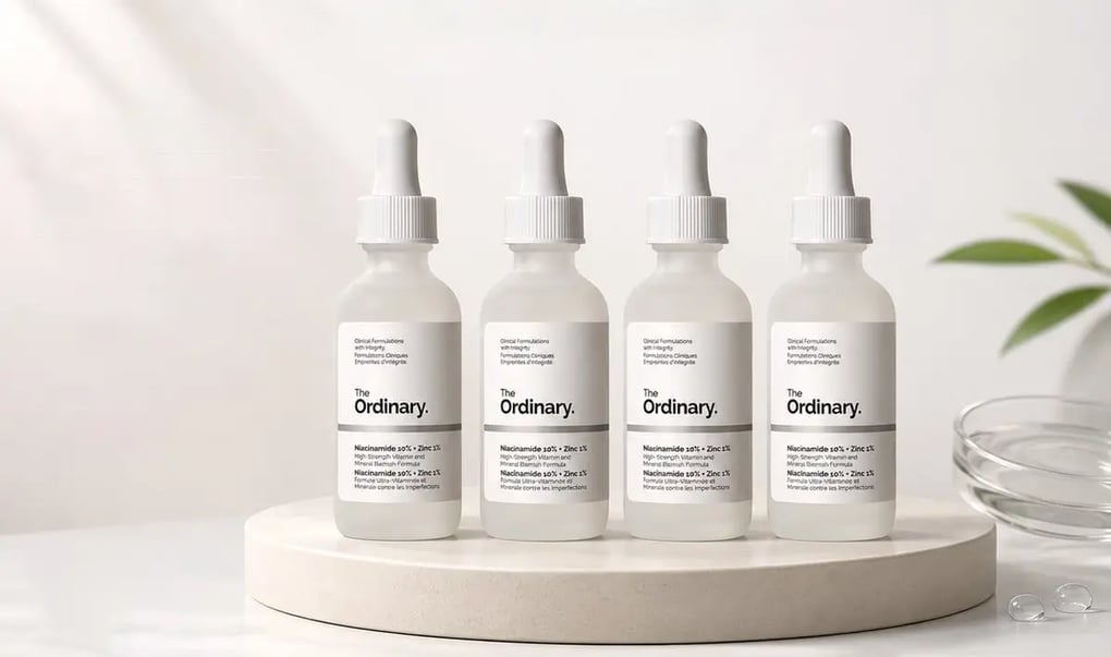 Review Tinh chất trị mụn The Ordinary Niacinamide 10% + Zinc 1%