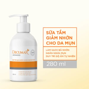 Sữa tắm giảm mụn lưng Decumar