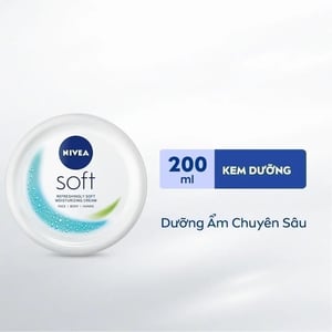 Kem dưỡng ẩm chuyên sâu NIVEA Soft Crème 200ml