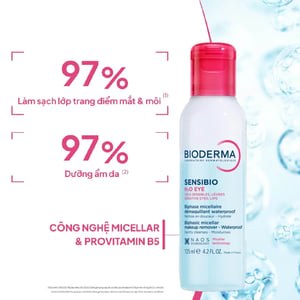 Tẩy trang Bioderma Sensibio H2O Eye
