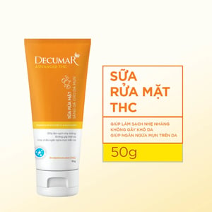 Sữa rửa mặt nghệ Nano THC Decumar