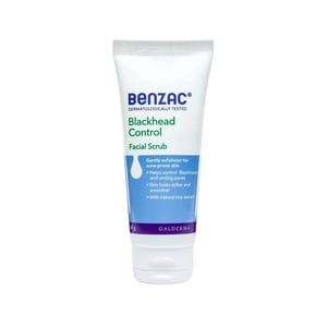 Tẩy tế bào chết sạch mụn BENZAC Blackhead Control Scrub 60g