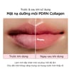 Trước và sau khi sử dụng Mặt nạ thạch dưỡng môi Abib PDRN Collagen Lip Mask Glazed Jelly 11g