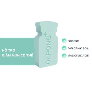Xà phòng hỗ trợ giảm mụn lưng Dr. PONG