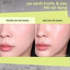 Trước và sau khi sử dụng Xịt khóa nền 3CE Shimmer Makeup Fixer