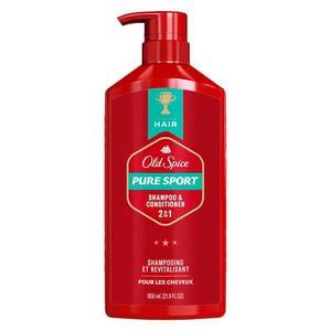 Dầu gội xả 2 trong 1 Old Spice Pure Sport 650ml
