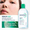 Dung dịch làm sạch tẩy trang Bioderma Sebium H2O