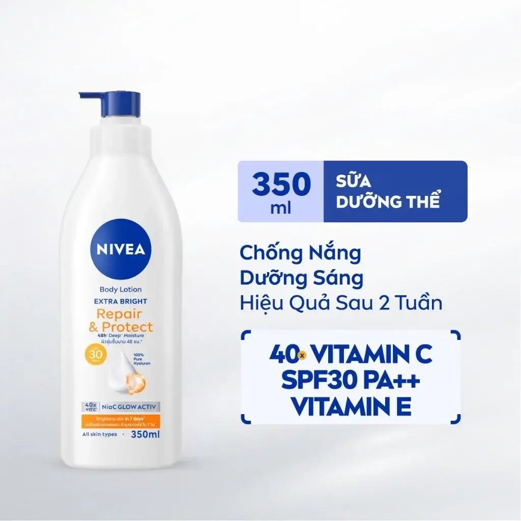 Sữa dưỡng thể NIVEA Repair & Protect