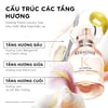 Cấu trúc các tầng hương Nước hoa cho tóc Kérastase Le Parfum Hair Perfume 30ml
