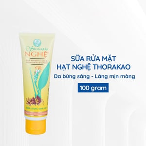 Sữa Rữa Mặt Hạt Nghệ Thorakao Giúp Sáng Da Giảm Mụn