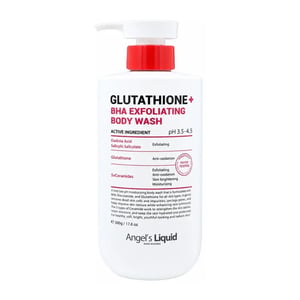 Sữa tắm giảm mụn Angel's Liquid Glutathione + BHA Exfoliating Body Wash 250ml